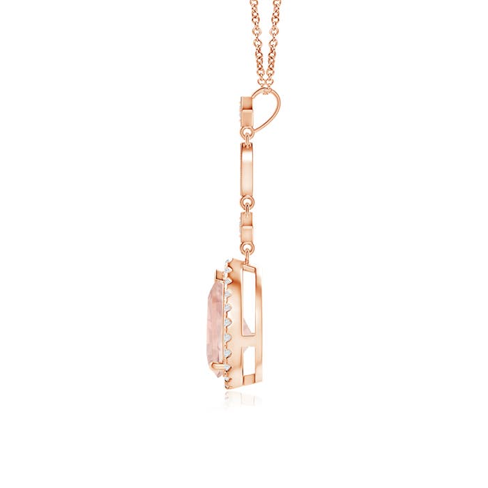 AA - Morganite / 1.29 CT / 14 KT Rose Gold