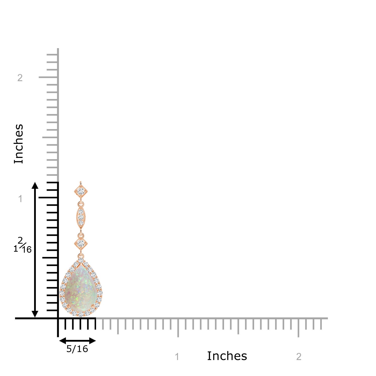 AAA - Opal / 0.94 CT / 14 KT Rose Gold