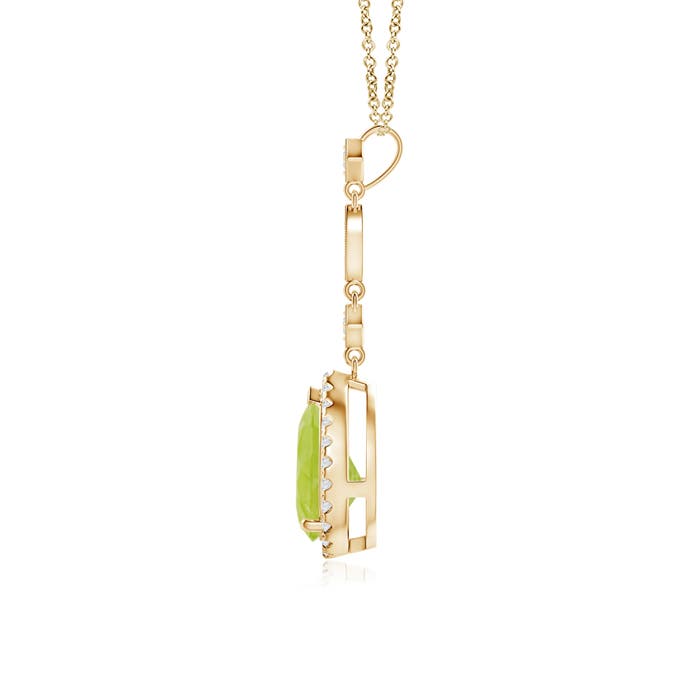 A - Peridot / 1.44 CT / 14 KT Yellow Gold