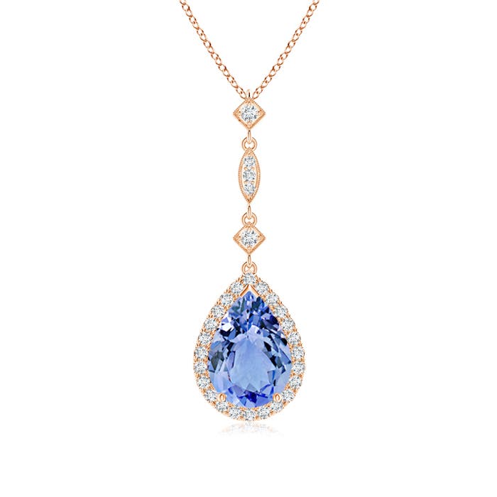 A - Tanzanite / 2.13 CT / 14 KT Rose Gold