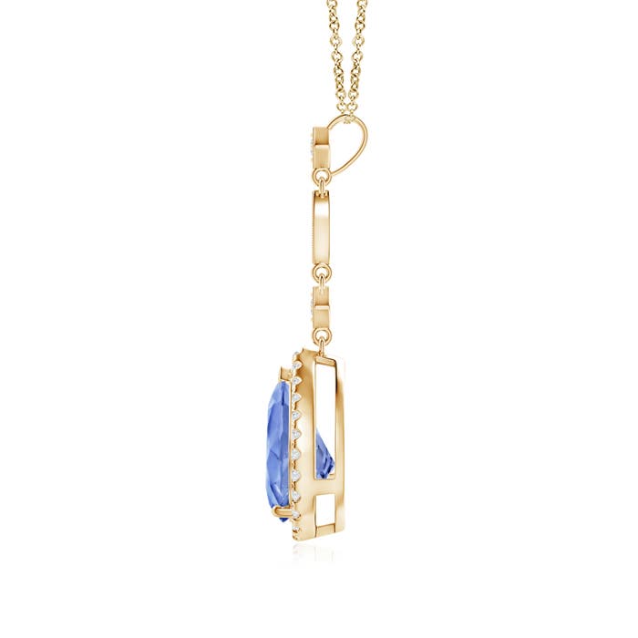 A - Tanzanite / 2.13 CT / 14 KT Yellow Gold