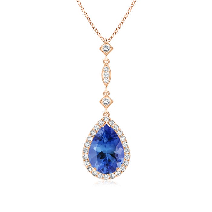 AA - Tanzanite / 2.13 CT / 14 KT Rose Gold