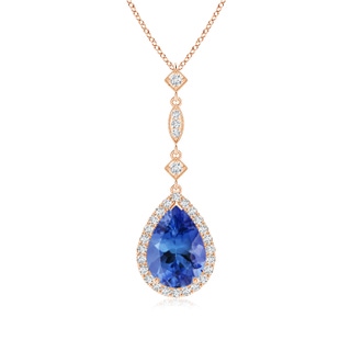 Pear AA Tanzanite
