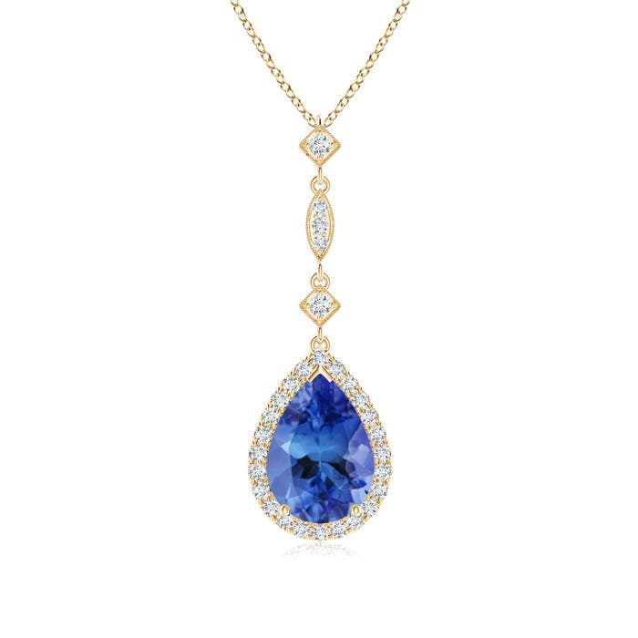 AA - Tanzanite / 2.13 CT / 14 KT Yellow Gold