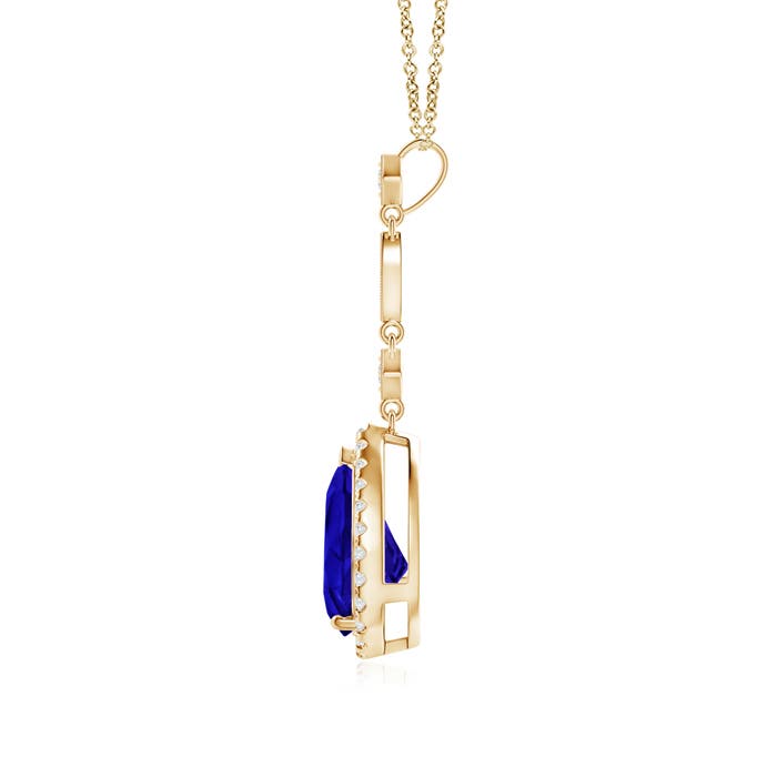 AAAA - Tanzanite / 2.13 CT / 14 KT Yellow Gold