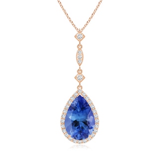 Pear AA Tanzanite
