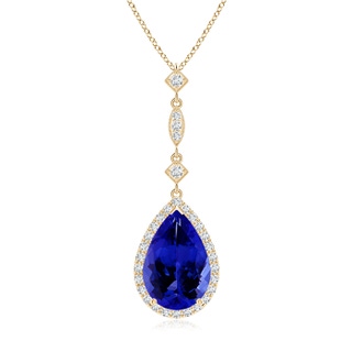 Pear AAAA Tanzanite