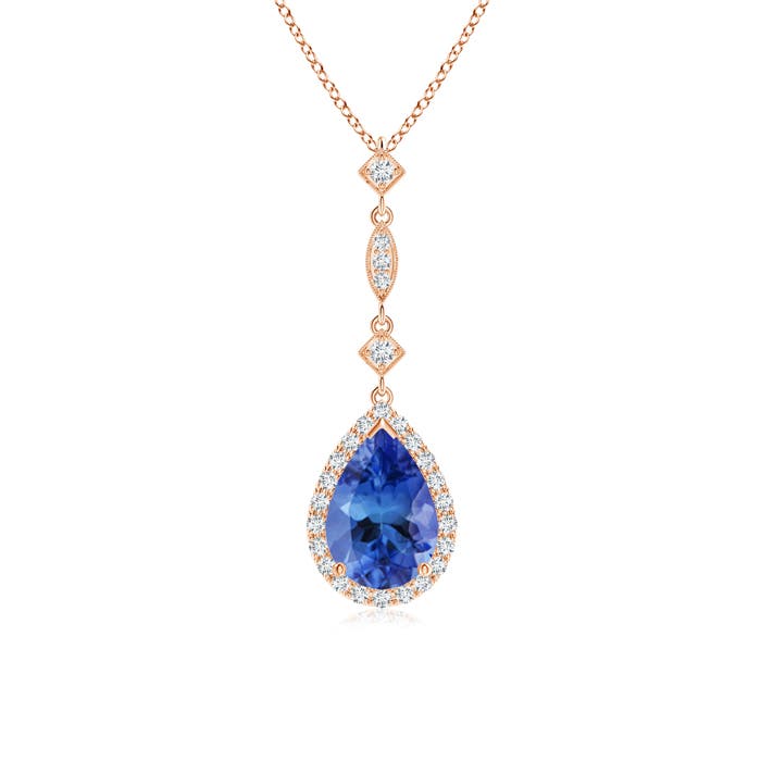 AA - Tanzanite / 1.44 CT / 14 KT Rose Gold