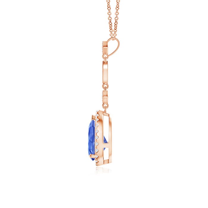 AA - Tanzanite / 1.44 CT / 14 KT Rose Gold