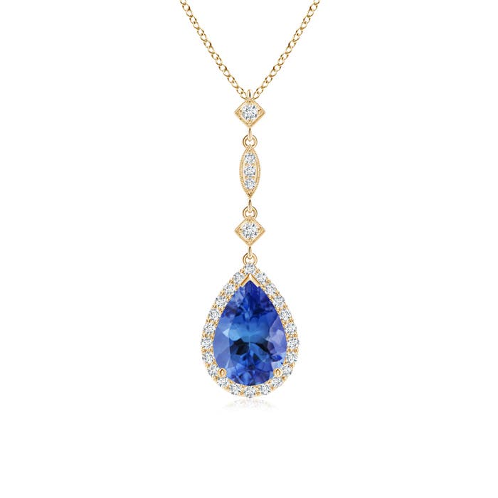 AA - Tanzanite / 1.44 CT / 14 KT Yellow Gold