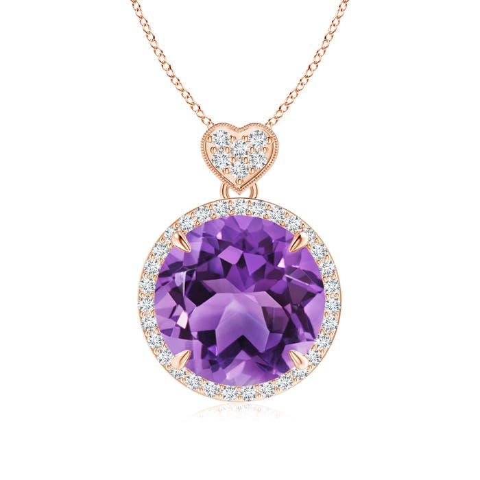 AA - Amethyst / 5.8 CT / 14 KT Rose Gold