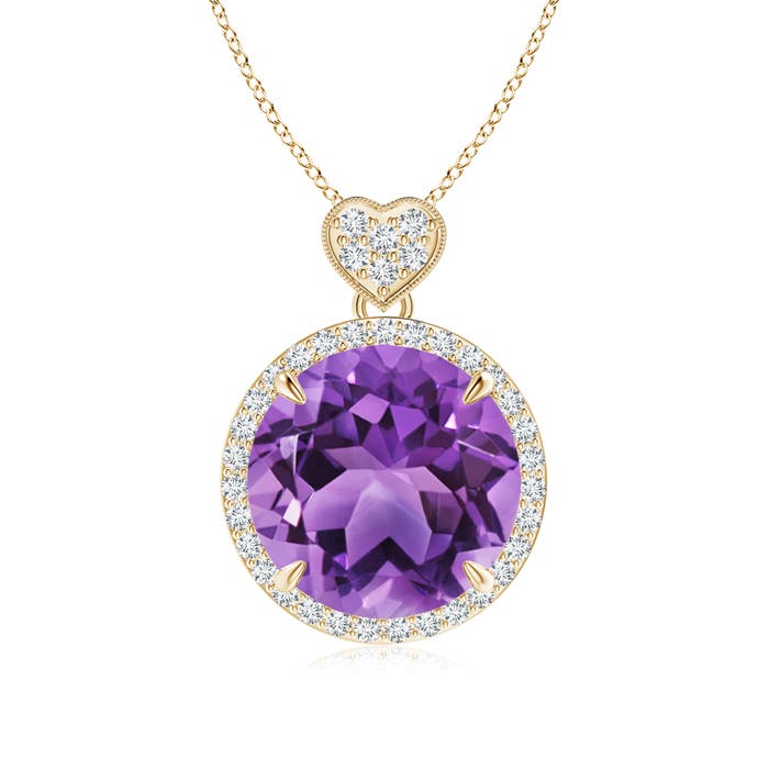 AA - Amethyst / 5.8 CT / 14 KT Yellow Gold