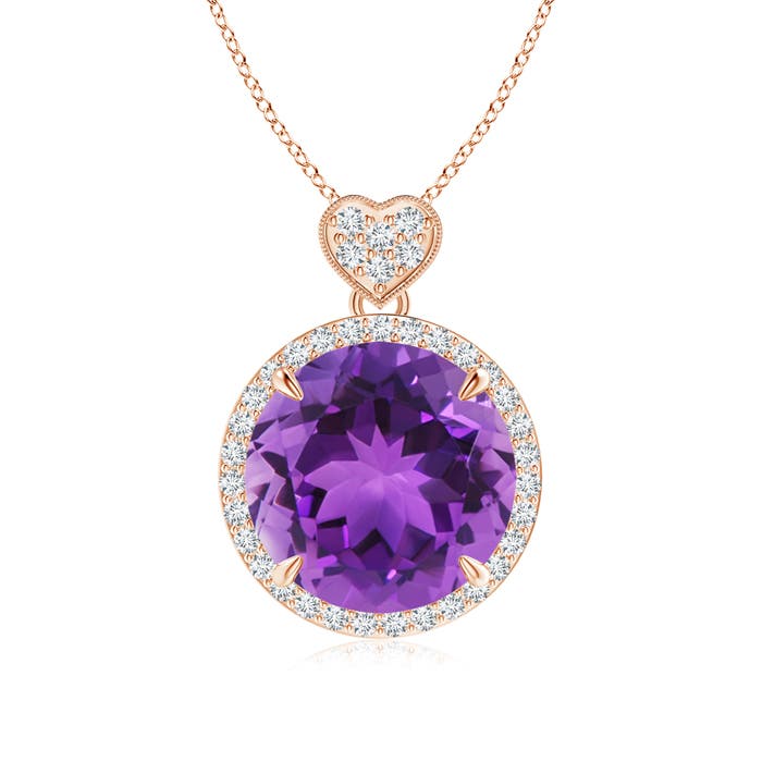 AAA - Amethyst / 5.8 CT / 14 KT Rose Gold