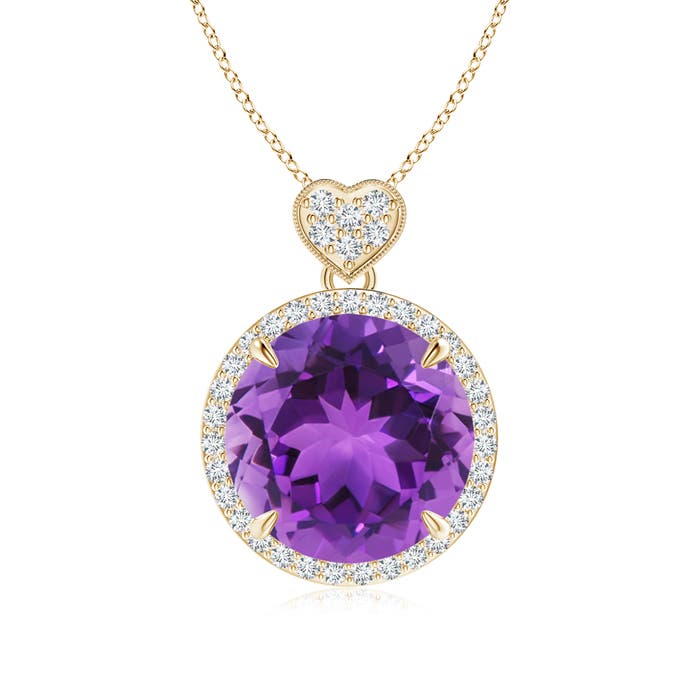 AAA - Amethyst / 5.8 CT / 14 KT Yellow Gold