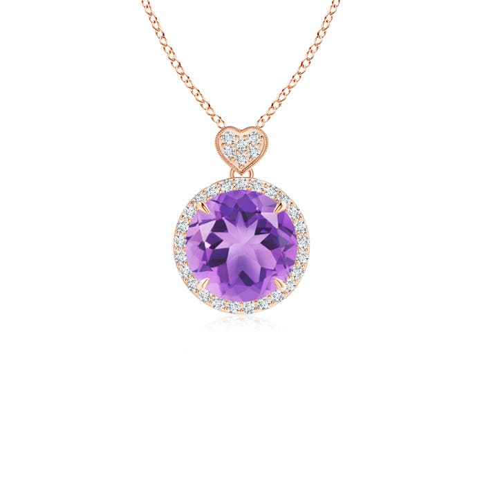 A - Amethyst / 1.86 CT / 14 KT Rose Gold