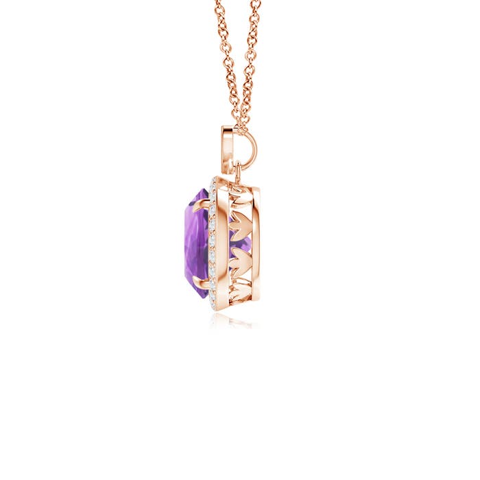 A - Amethyst / 1.86 CT / 14 KT Rose Gold