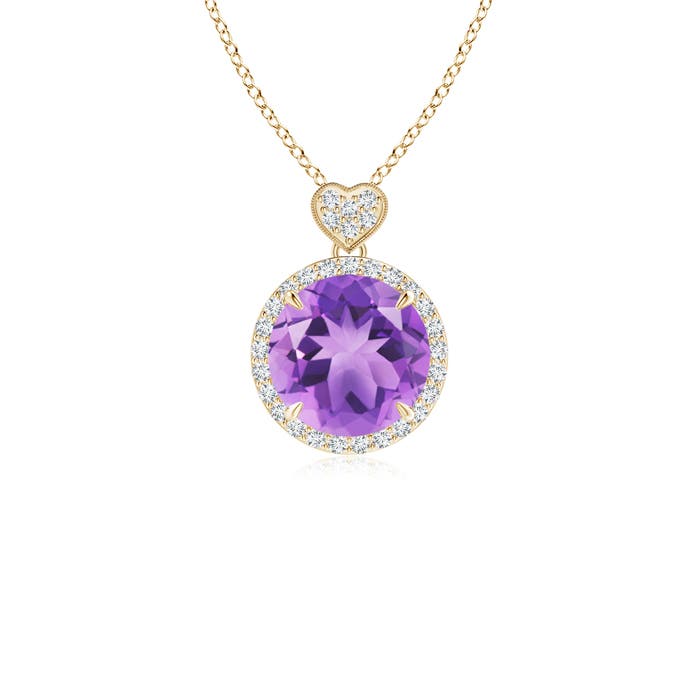 A - Amethyst / 1.86 CT / 14 KT Yellow Gold