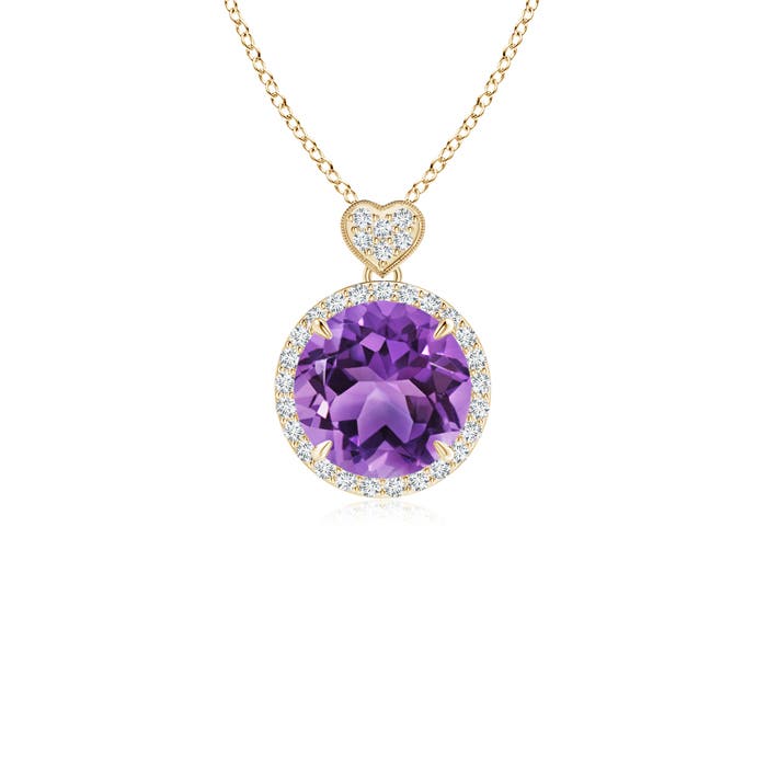 AA - Amethyst / 1.86 CT / 14 KT Yellow Gold