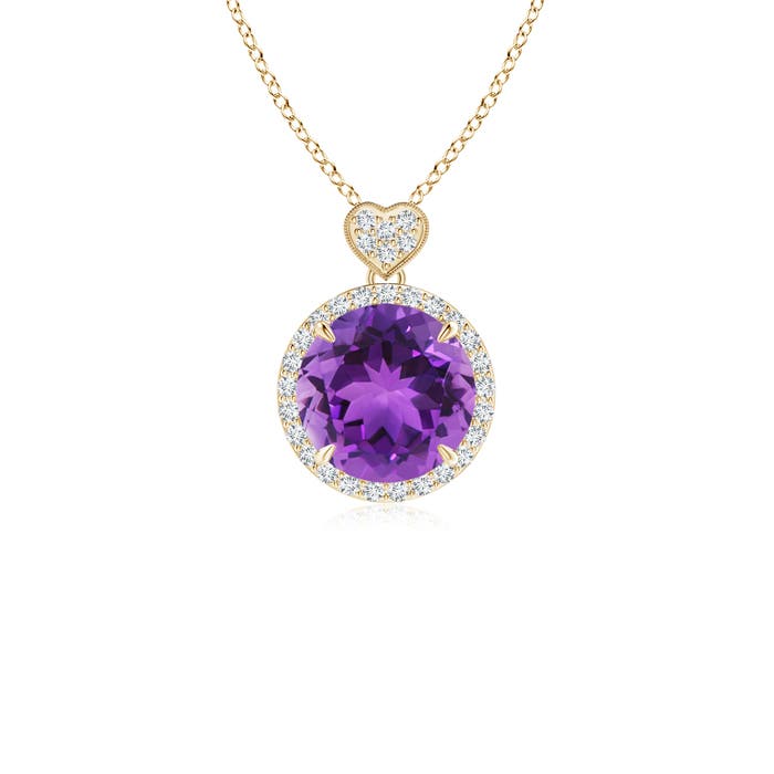 AAA - Amethyst / 1.86 CT / 14 KT Yellow Gold