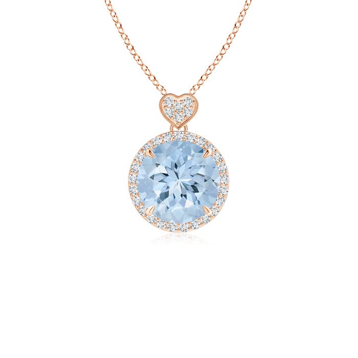 AA - Aquamarine / 1.76 CT / 14 KT Rose Gold