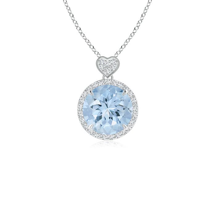 AA - Aquamarine / 1.76 CT / 14 KT White Gold