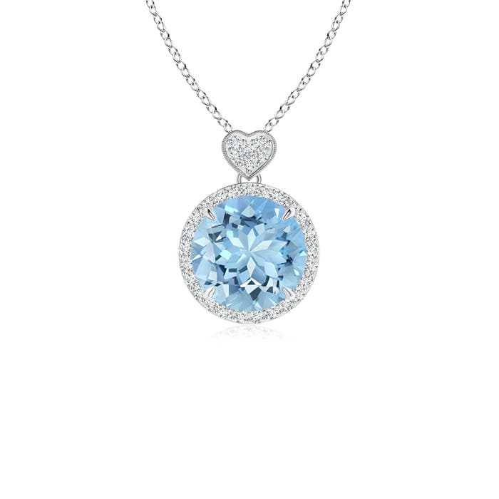 AAAA - Aquamarine / 1.76 CT / 14 KT White Gold