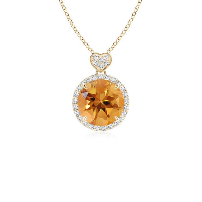 AA - Citrine / 1.86 CT / 14 KT Yellow Gold