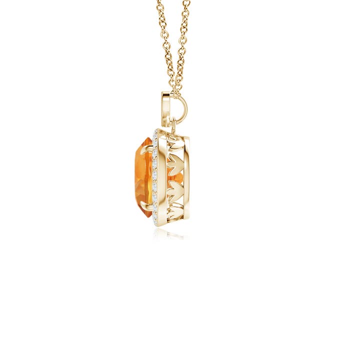 AAA - Citrine / 1.86 CT / 14 KT Yellow Gold