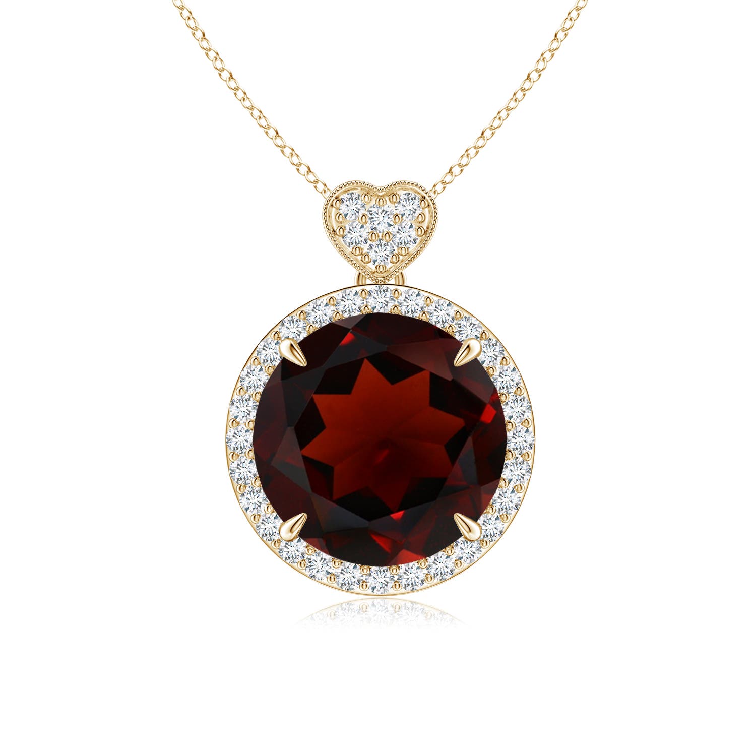 AA - Garnet / 4.7 CT / 14 KT Yellow Gold