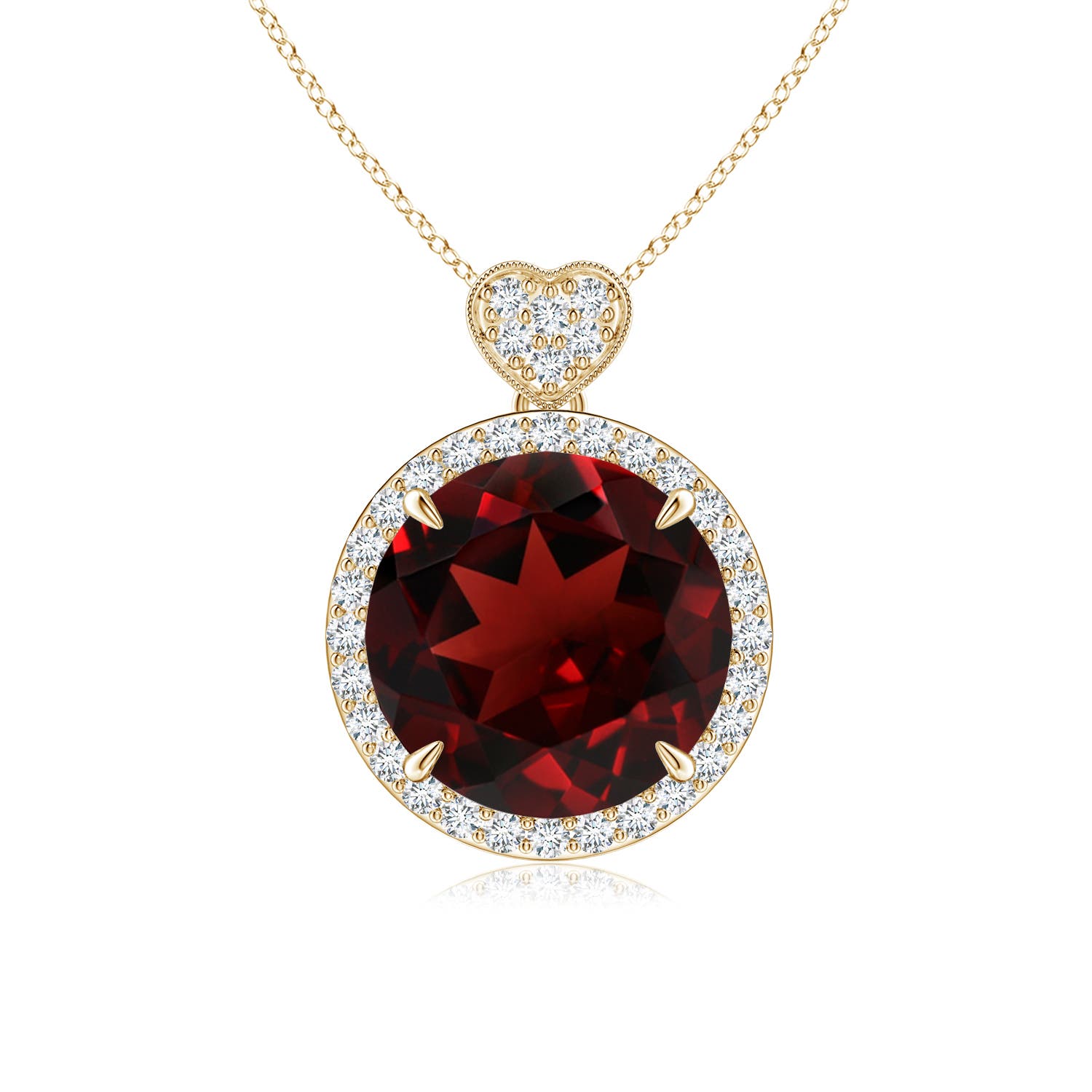 AAA - Garnet / 4.7 CT / 14 KT Yellow Gold