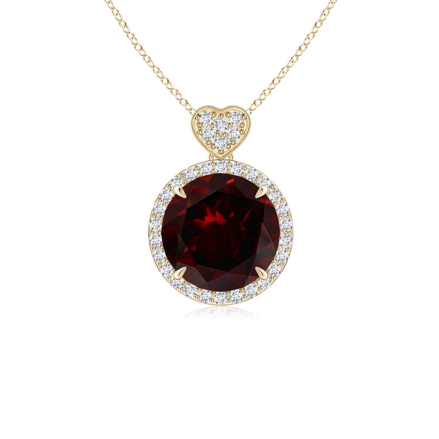 A - Garnet / 2.36 CT / 14 KT Yellow Gold