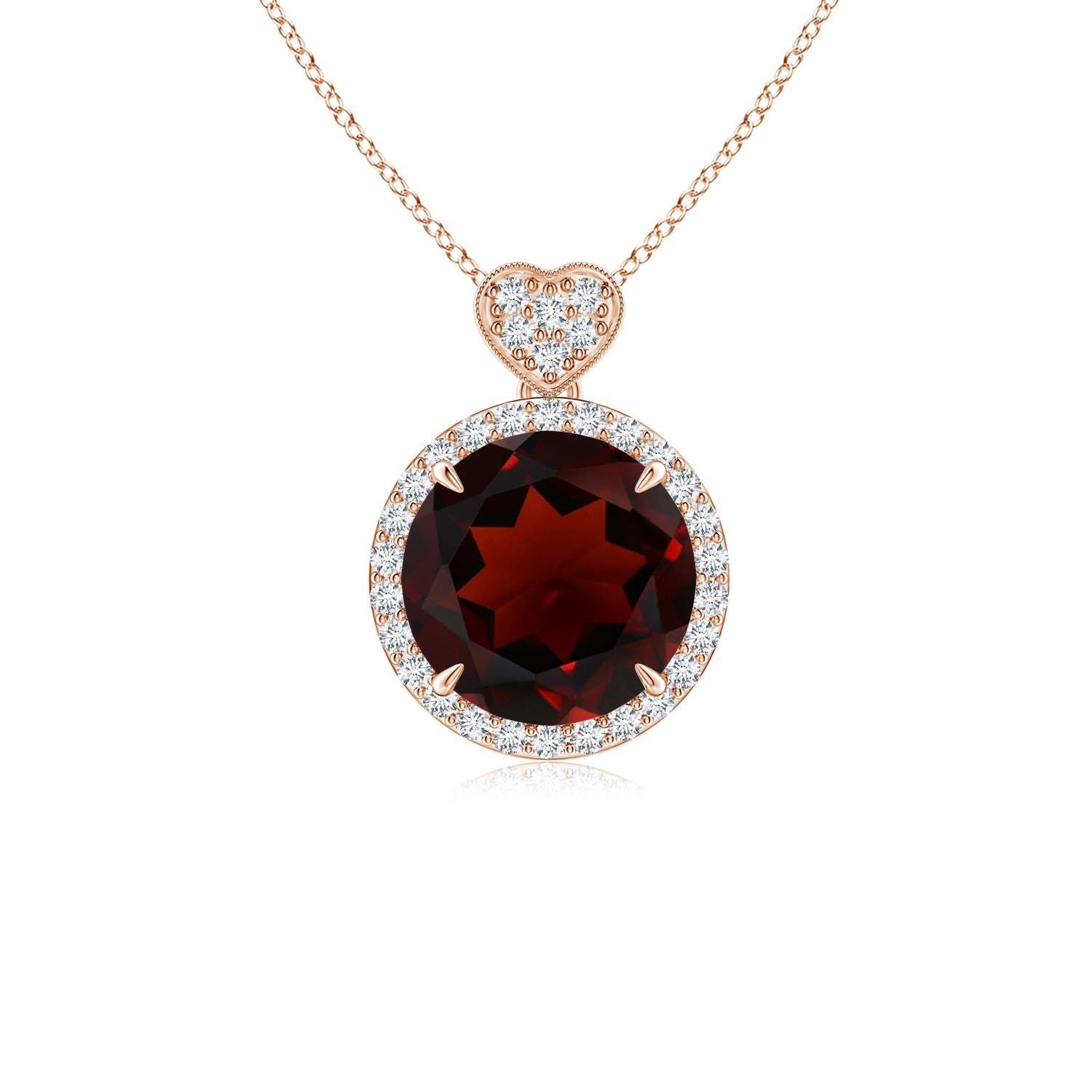 AA - Garnet / 2.36 CT / 14 KT Rose Gold