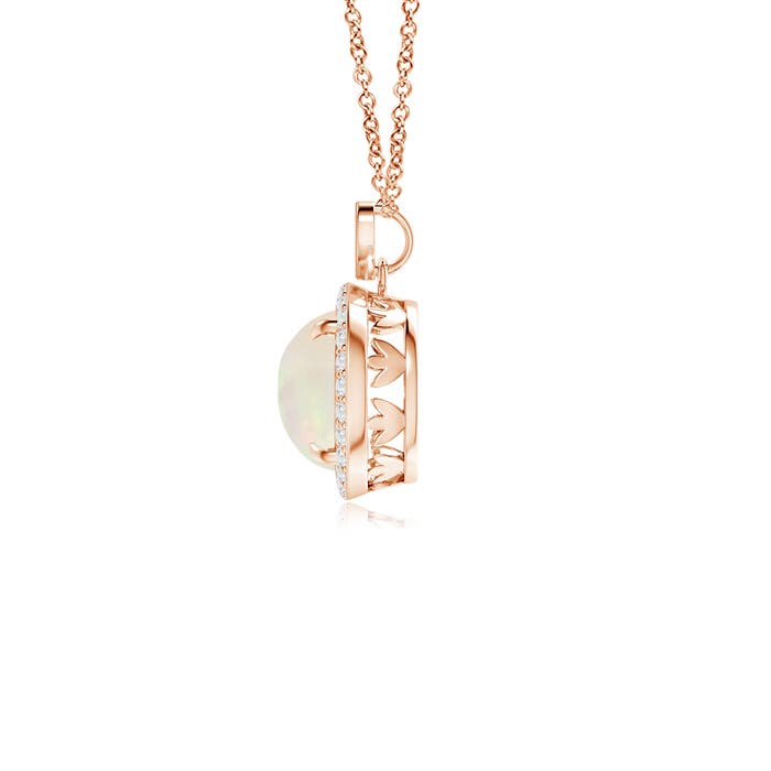 A - Opal / 1.31 CT / 14 KT Rose Gold