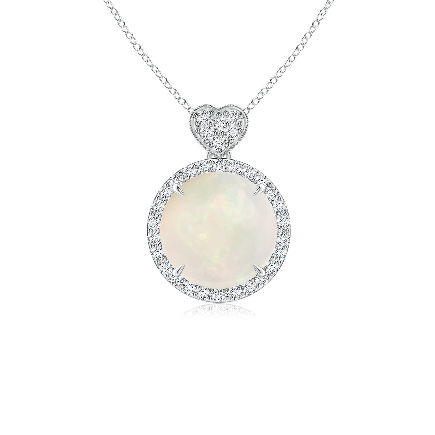 A - Opal / 1.31 CT / 14 KT White Gold