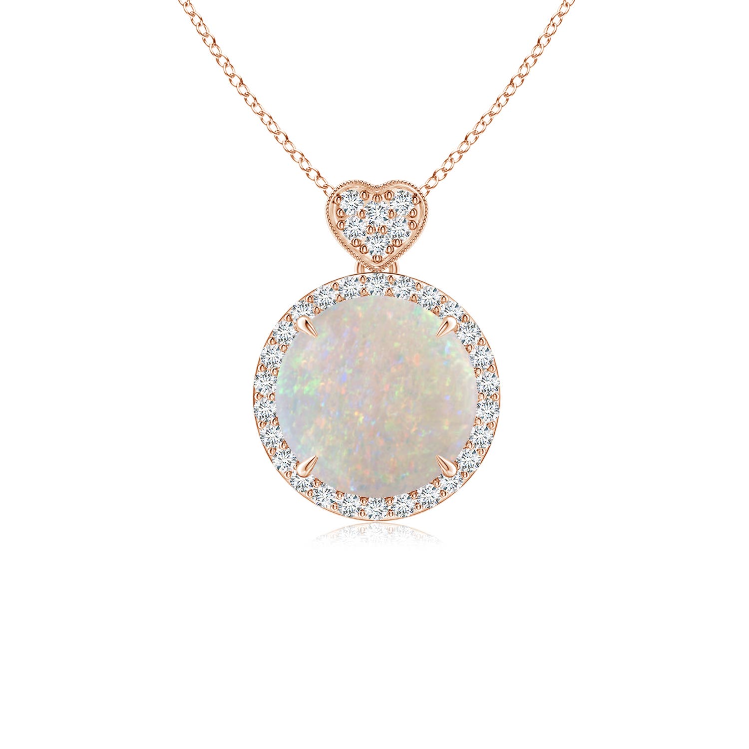 AA - Opal / 1.31 CT / 14 KT Rose Gold