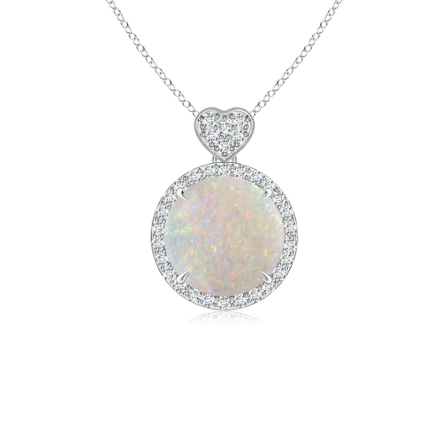 AA - Opal / 1.31 CT / 14 KT White Gold