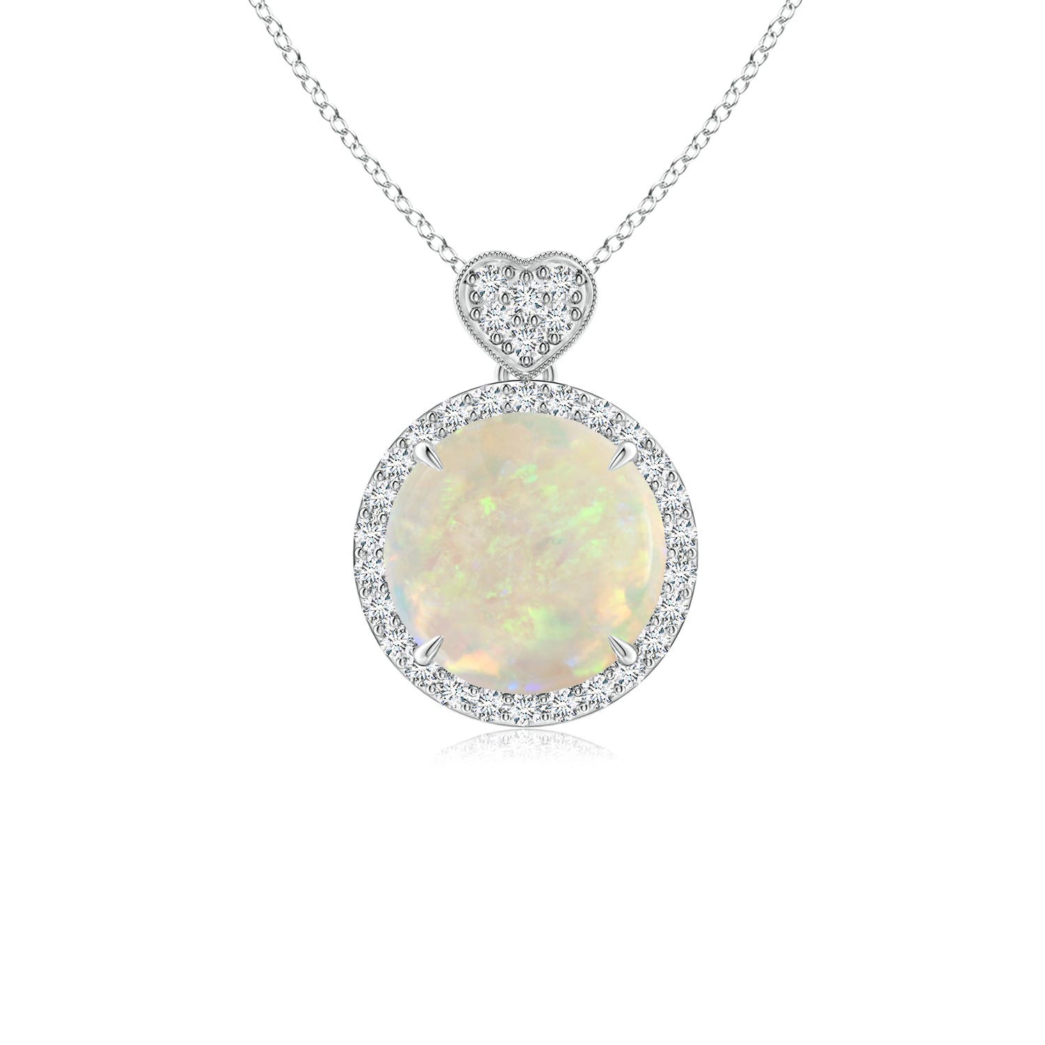 AAA - Opal / 1.31 CT / 14 KT White Gold