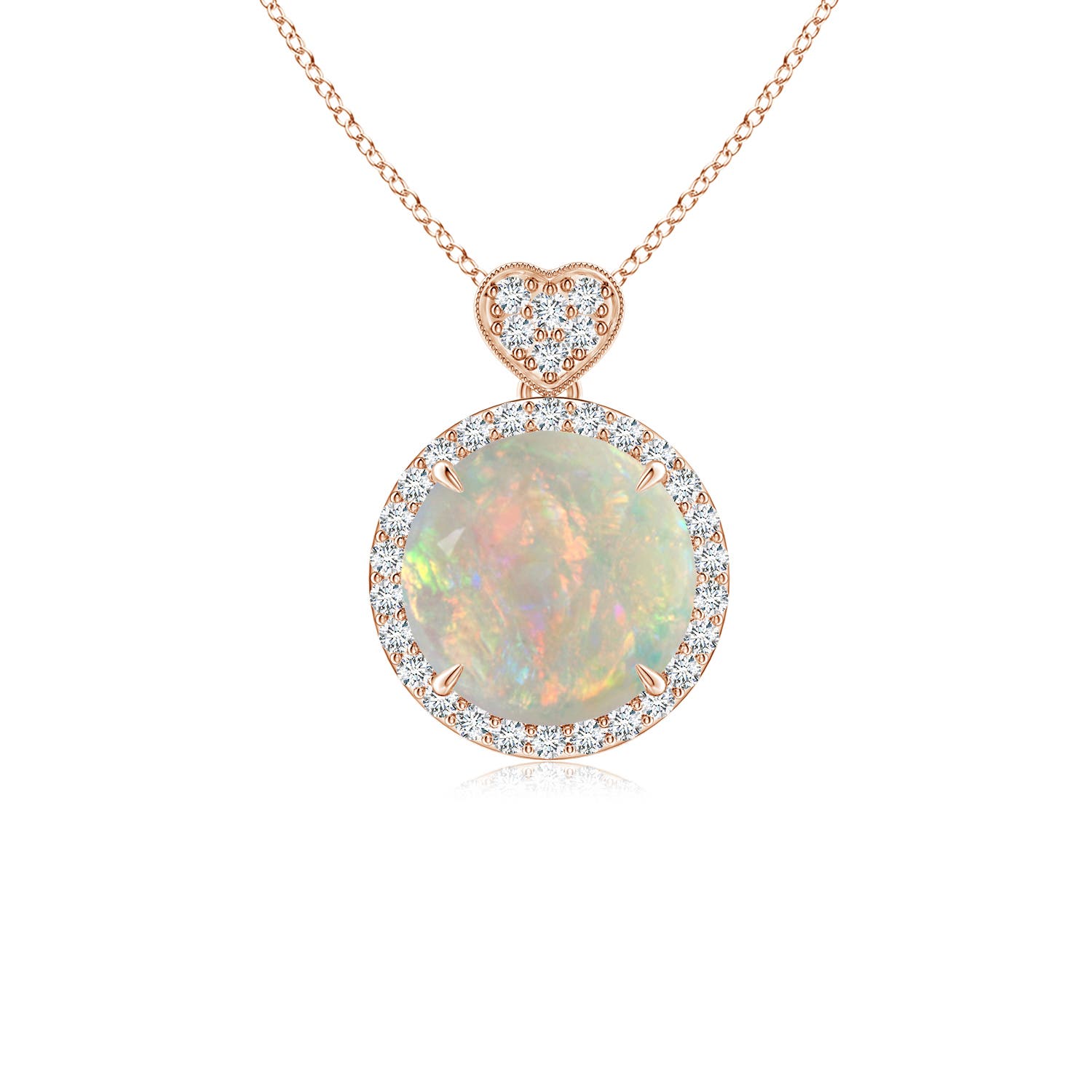 AAAA - Opal / 1.31 CT / 14 KT Rose Gold