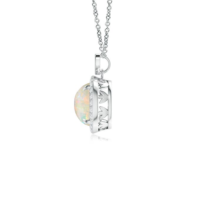 AAAA - Opal / 1.31 CT / 14 KT White Gold