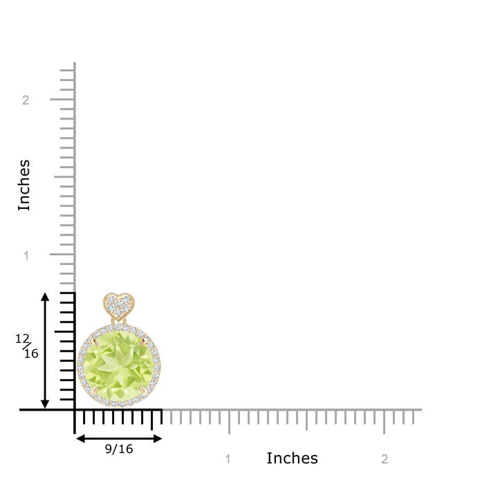 A - Peridot / 5.8 CT / 14 KT Yellow Gold