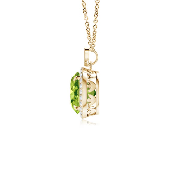 AAA - Peridot / 2.16 CT / 14 KT Yellow Gold