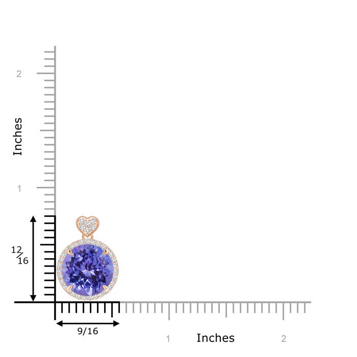 AA - Tanzanite / 7.55 CT / 14 KT Rose Gold