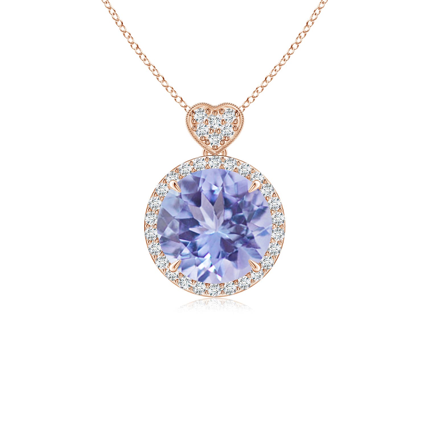 A - Tanzanite / 1.96 CT / 14 KT Rose Gold