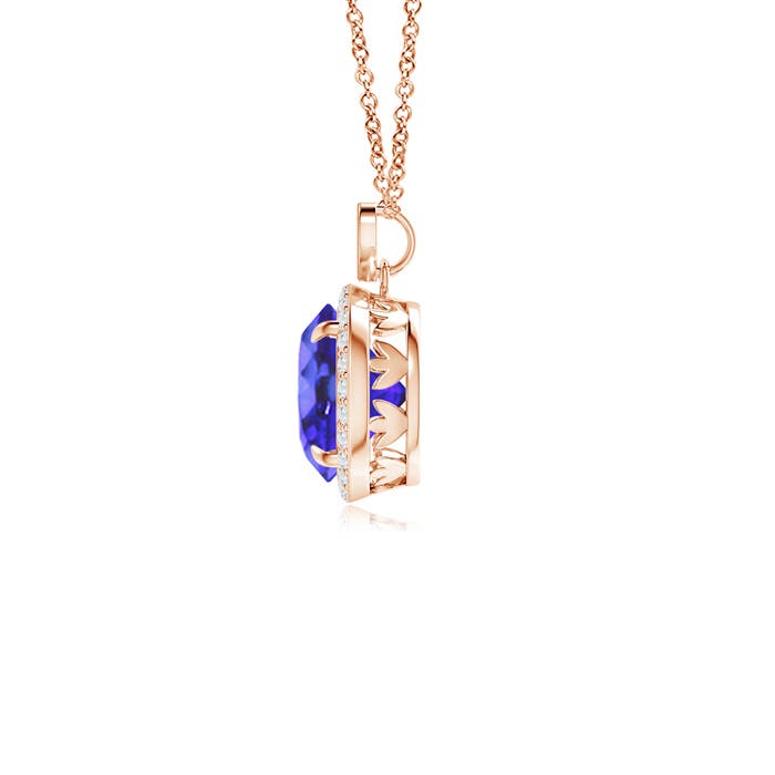 AA - Tanzanite / 1.96 CT / 14 KT Rose Gold