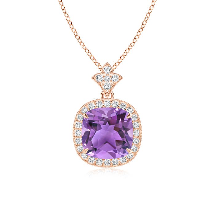 AA - Amethyst / 2.38 CT / 14 KT Rose Gold