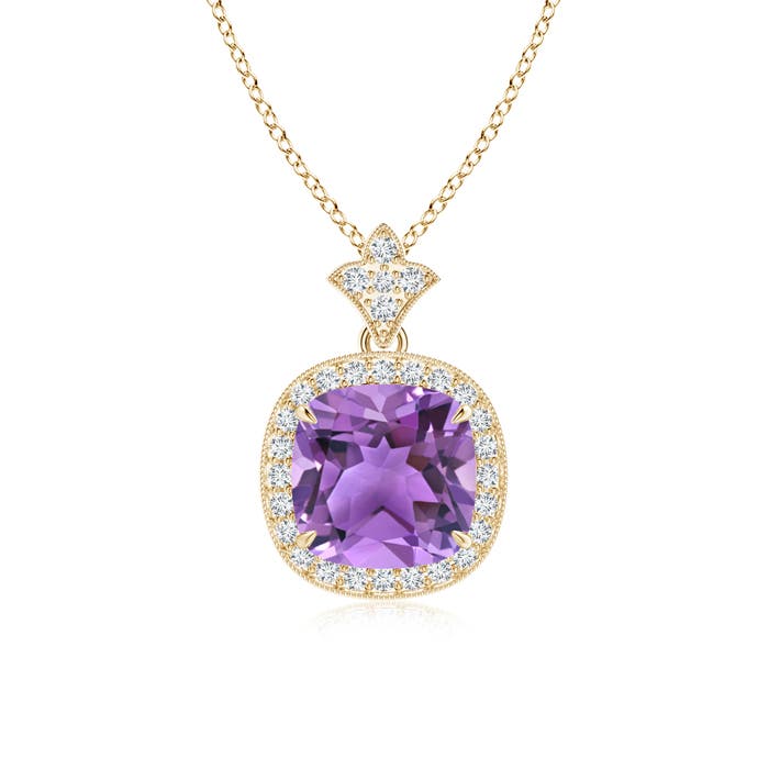 AA - Amethyst / 2.38 CT / 14 KT Yellow Gold