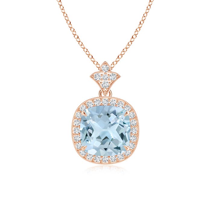 AA - Aquamarine / 2.13 CT / 14 KT Rose Gold