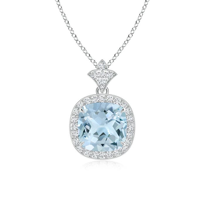 AA - Aquamarine / 2.13 CT / 14 KT White Gold