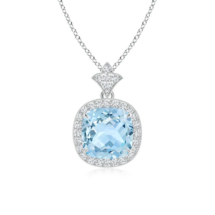 AAA - Aquamarine / 2.13 CT / 14 KT White Gold