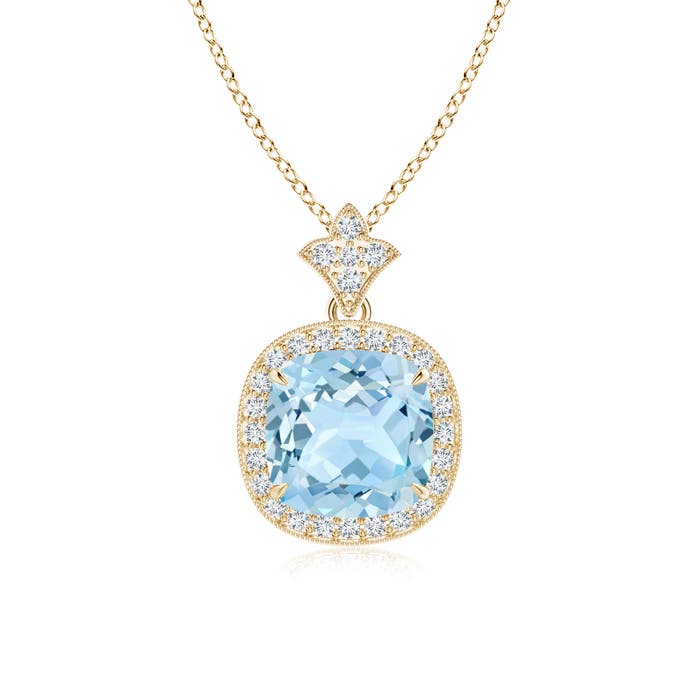 AAA - Aquamarine / 2.13 CT / 14 KT Yellow Gold